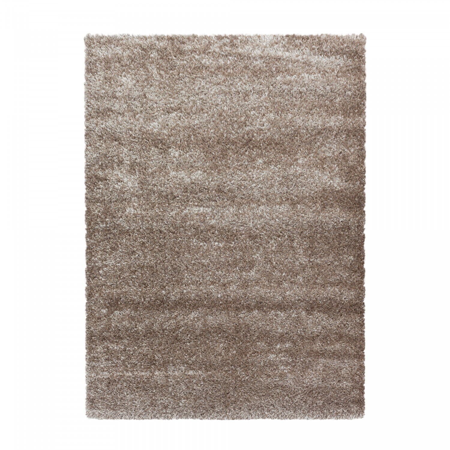 Einfarbig Hochflor Teppich, Flauschiger Langflor Shaggy Teppich, Rechteckig