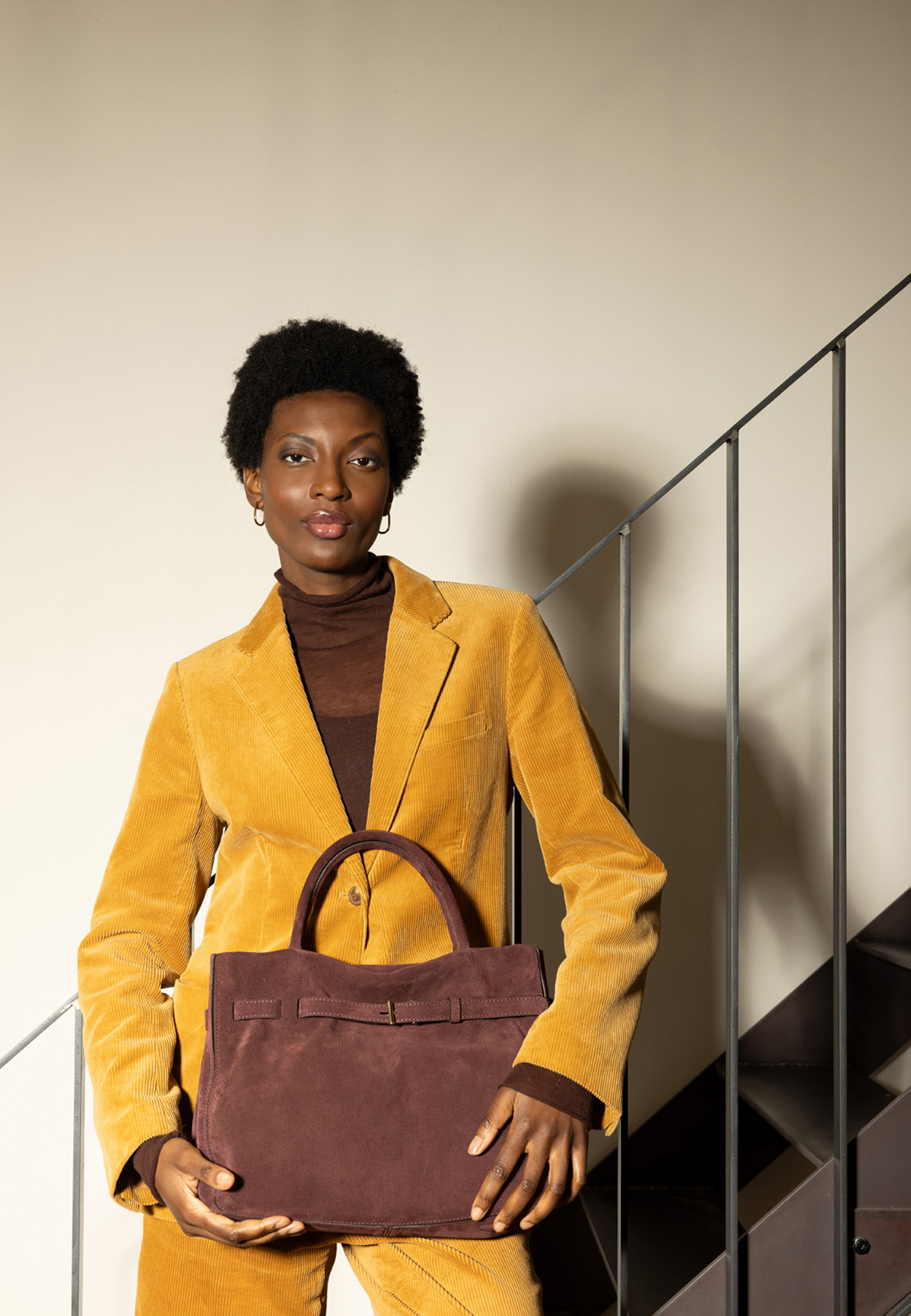 handbag JILL Leather Suede Standard