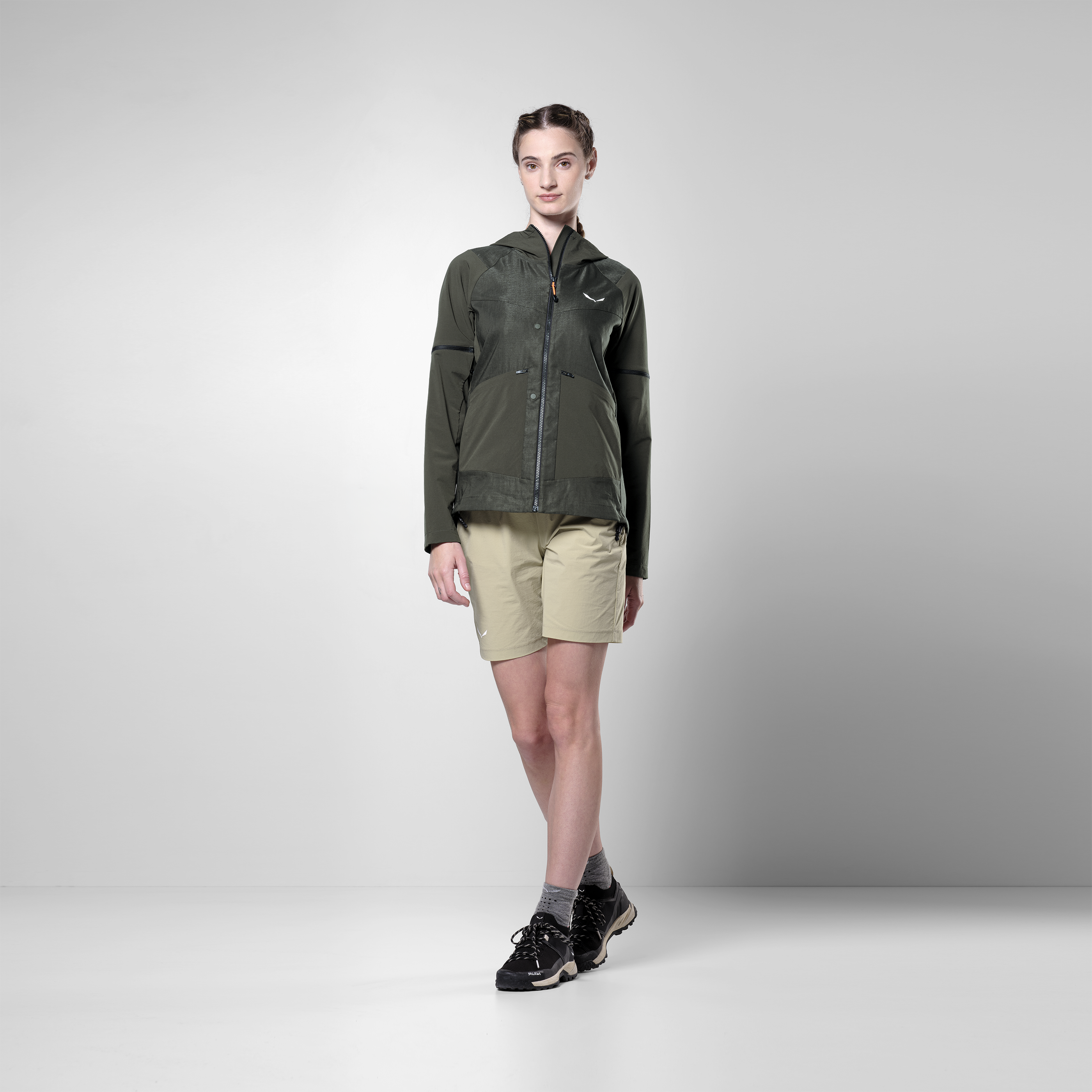 Puez Hemp Durastretch Hybrid 2 in 1 Jacke Damen