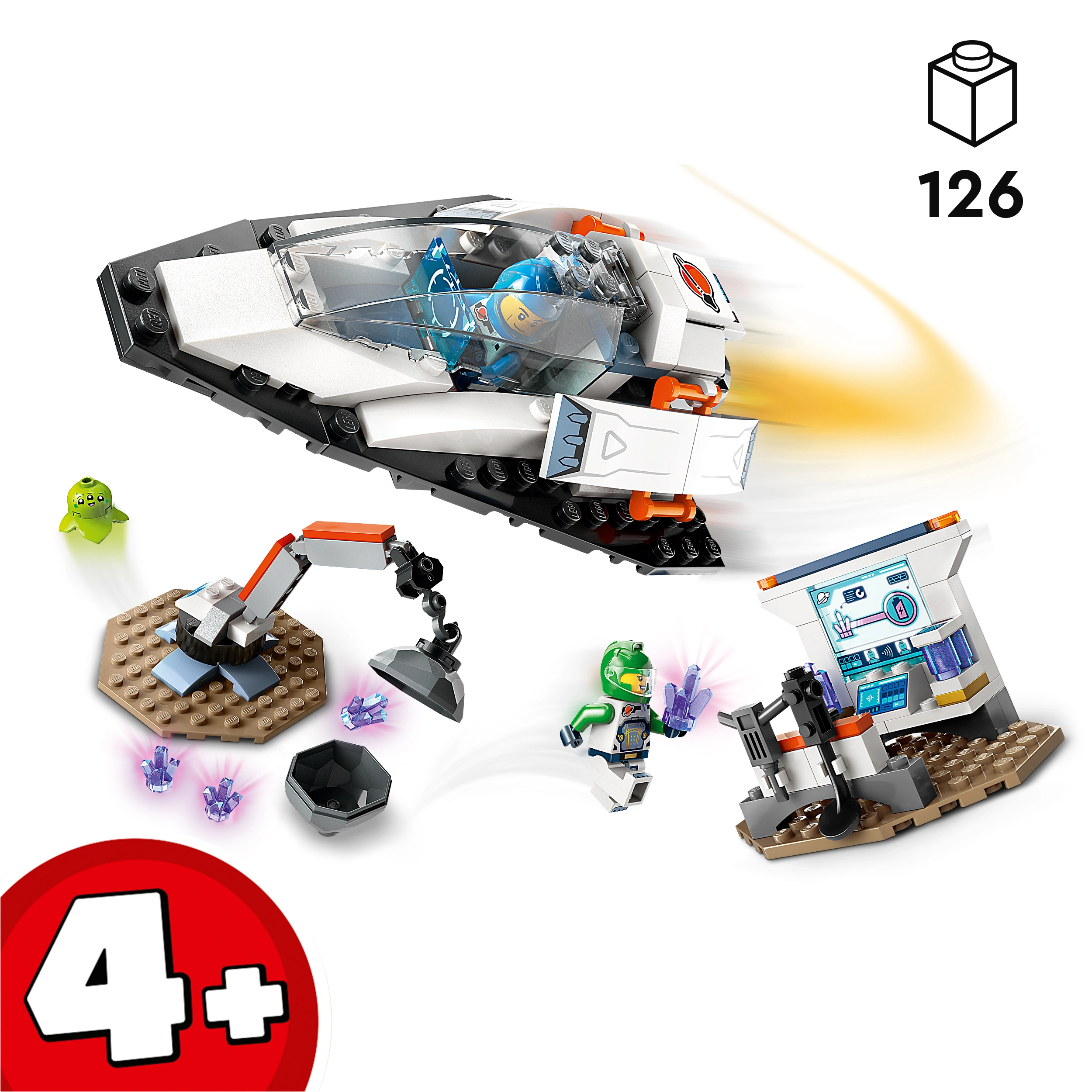 LEGO® City 60429 BERGUNG EINES ASTEROIDEN IM WELTALL