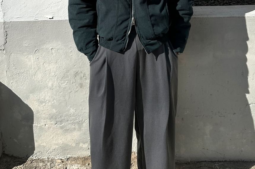 SeoulPop - Corduroy jack met rits