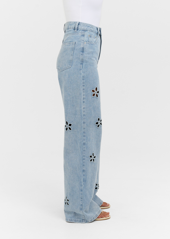 Wildflower jeans lichtblauw