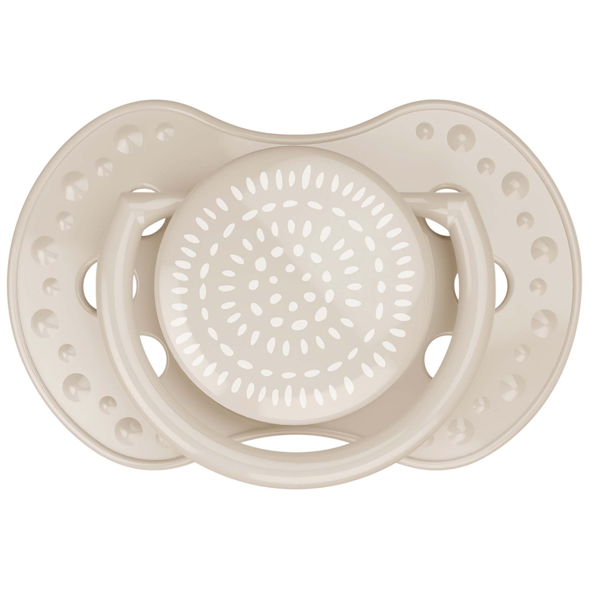 Difrax Lovi Fopspeen 6-18M Harmony beige