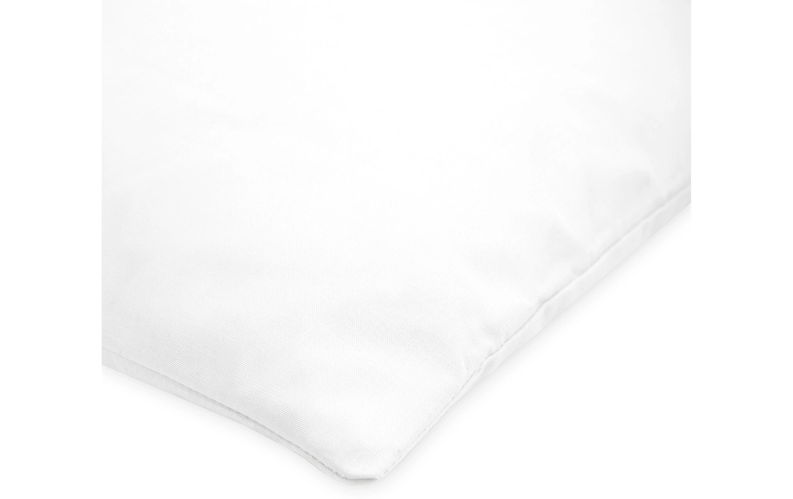 Kinder Kopfkissenbezug Weiss 40 x 60 cmStrapazierfähiger Kissen-Bezug