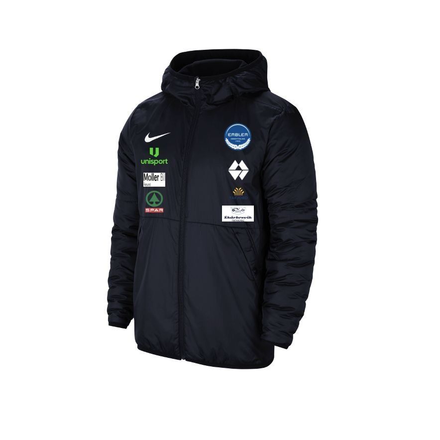 Nike Veste Therma Imperméable Park 20 - Bleu Foncé/Blanc