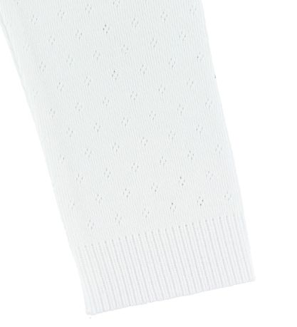Noa Noa miniature Leggings - Weiß m. Lochmuster