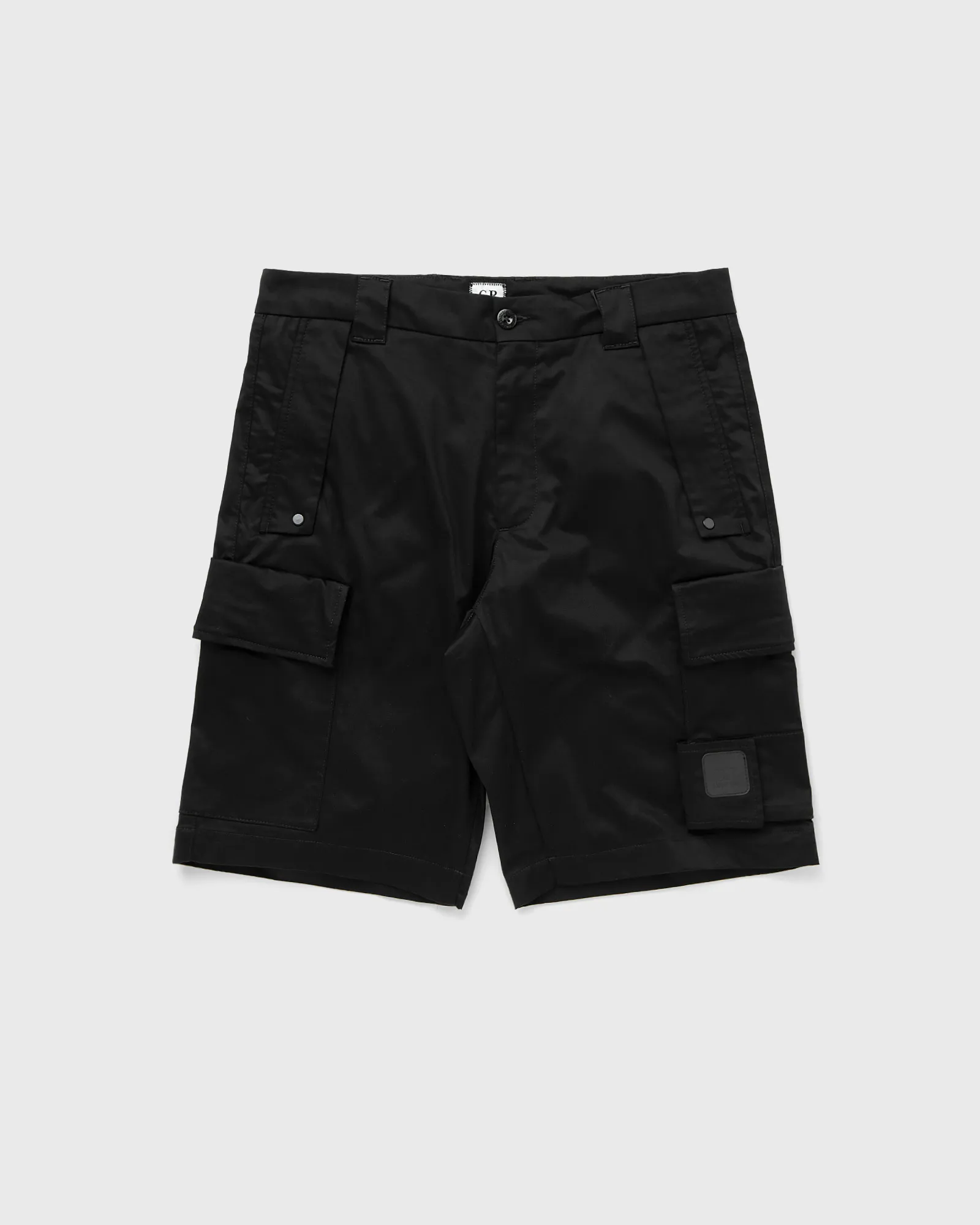 Bermuda tingida em peça com cetim elástico da CP Company