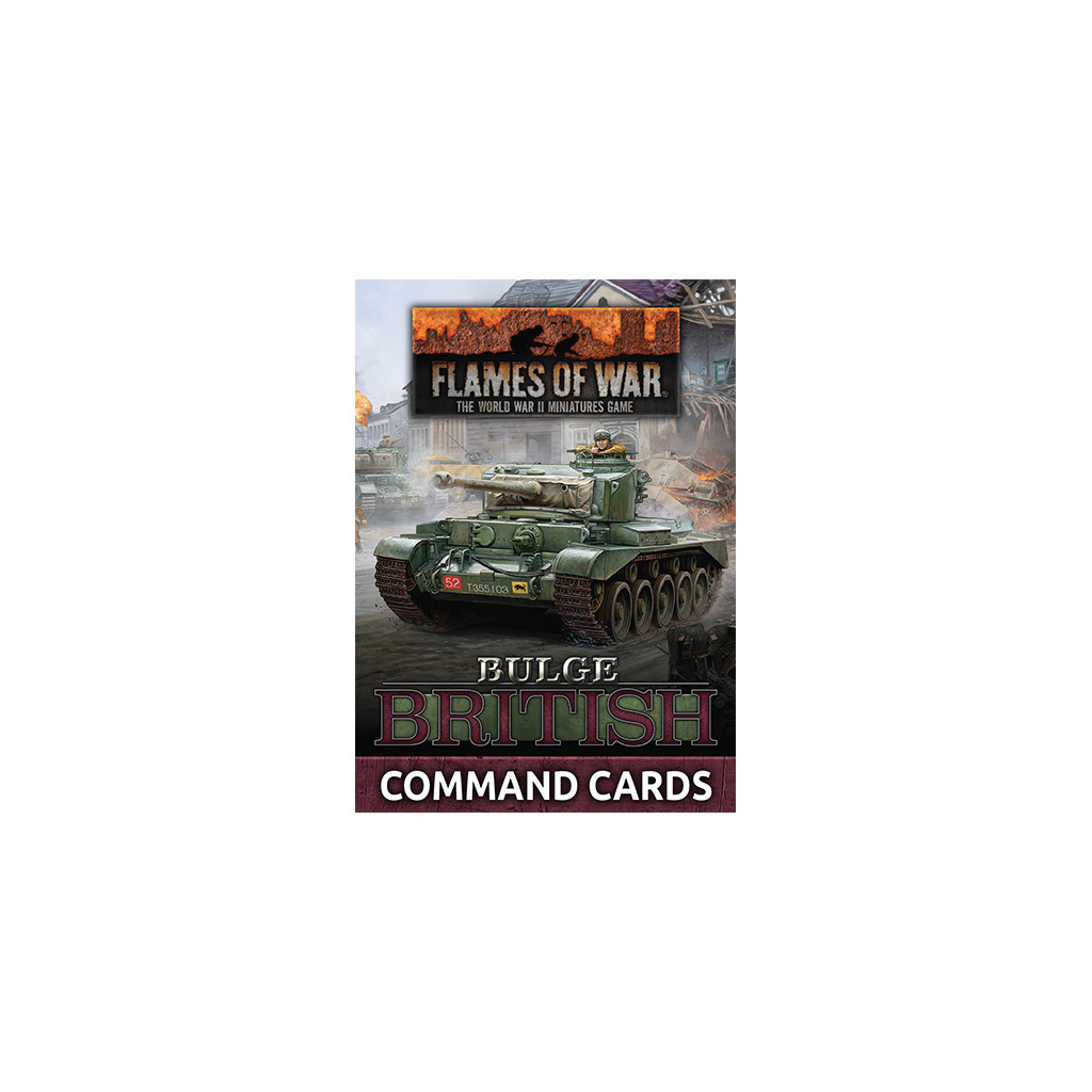 Flames of War - Bulge British Command Cards