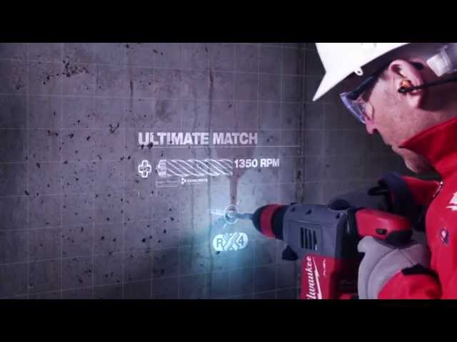 Milwaukee M18 BH-0 18V Li-Ion Accu SDS-plus boorhamer body - 1,2J