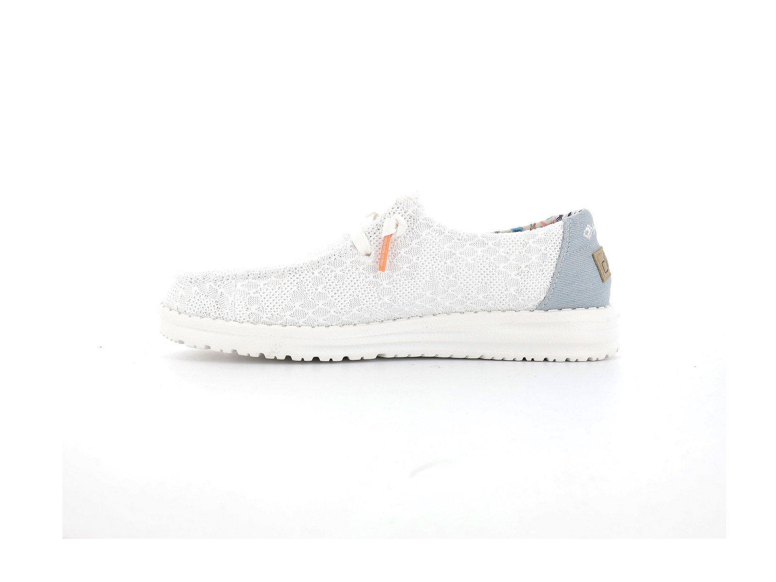 Hey dude-WENDY  BOHO 1214101164 Textile Dentelle Blanc
