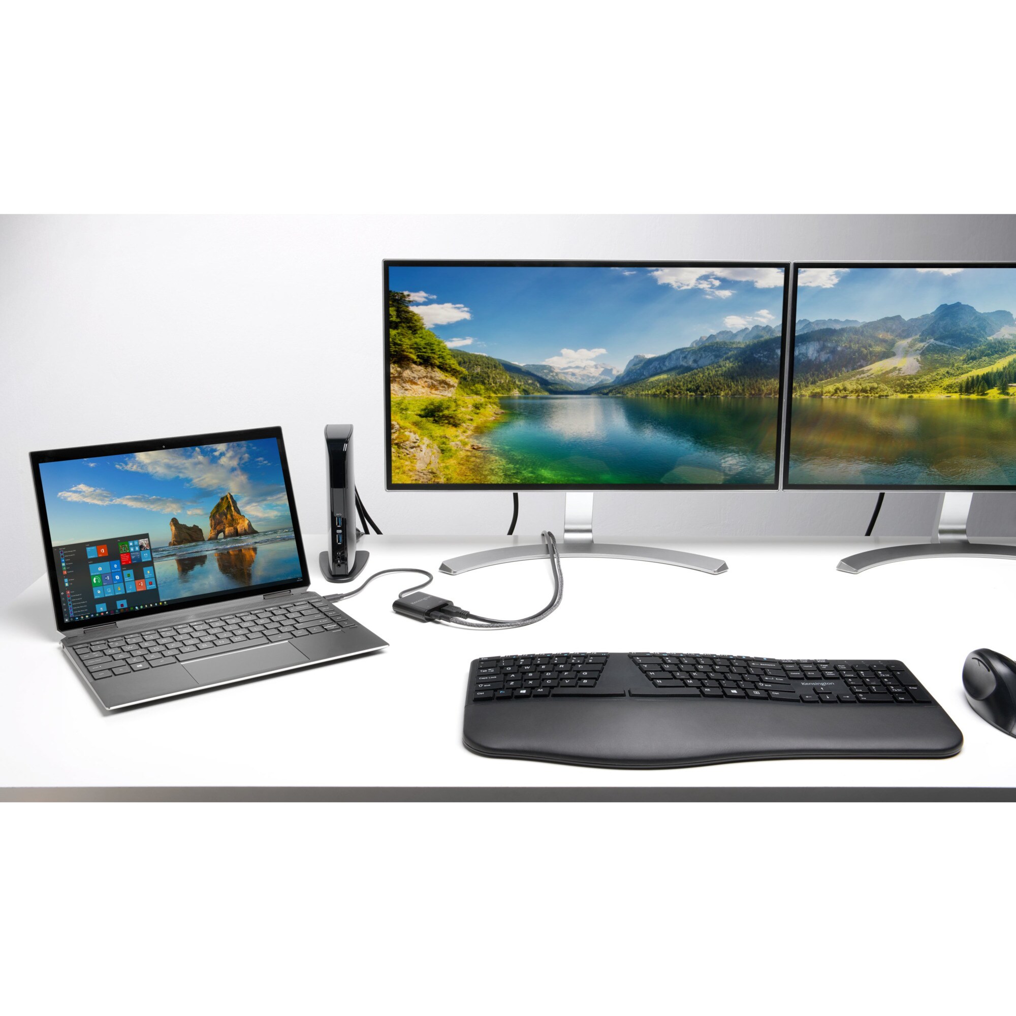 Kensington Tastatur Pro Fit Ergo-Tastatur