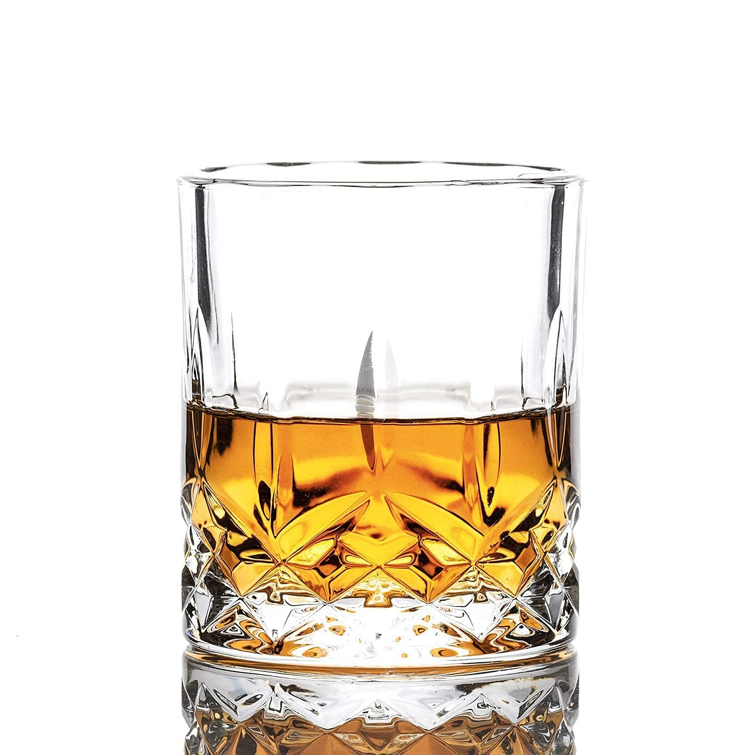 (7-tlg. Set) Edler Whisky Dekanter   Gläser Whiskey Geschenkset - Diamant Design