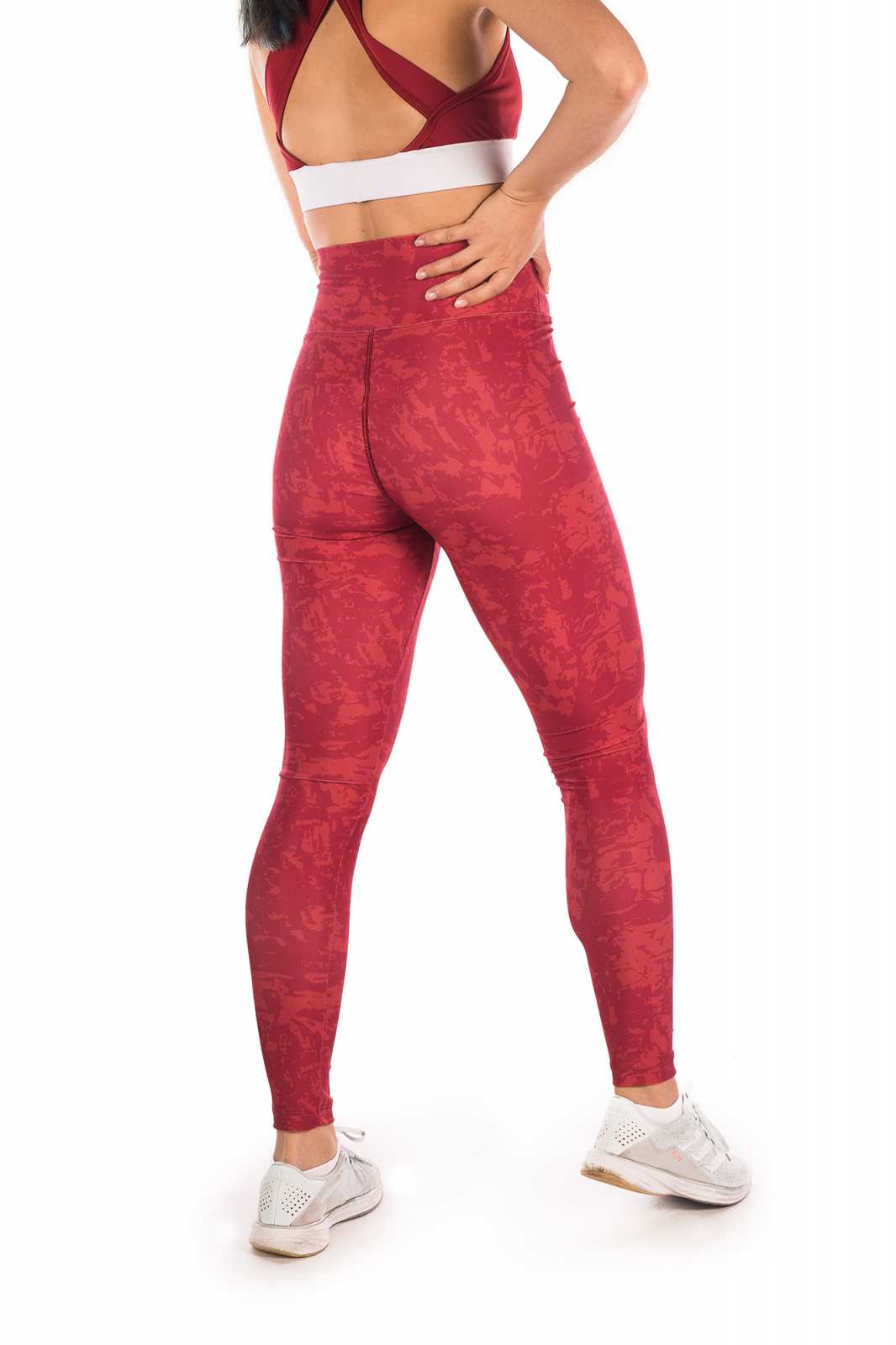 Leggings camufladas Zumub Tribe na cor preta