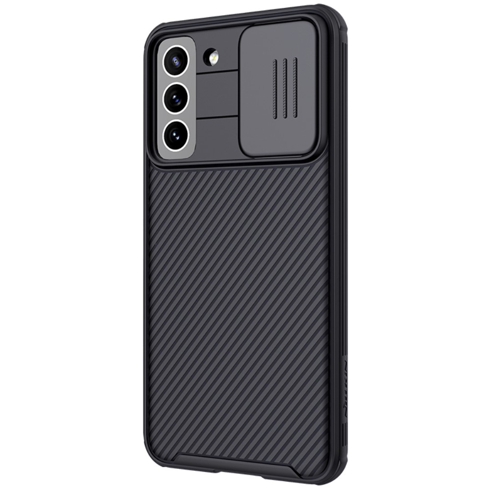 Samsung Galaxy S21 FE 5G Schutz Hülle Cam-Slider Kameraschutz - Schwarz