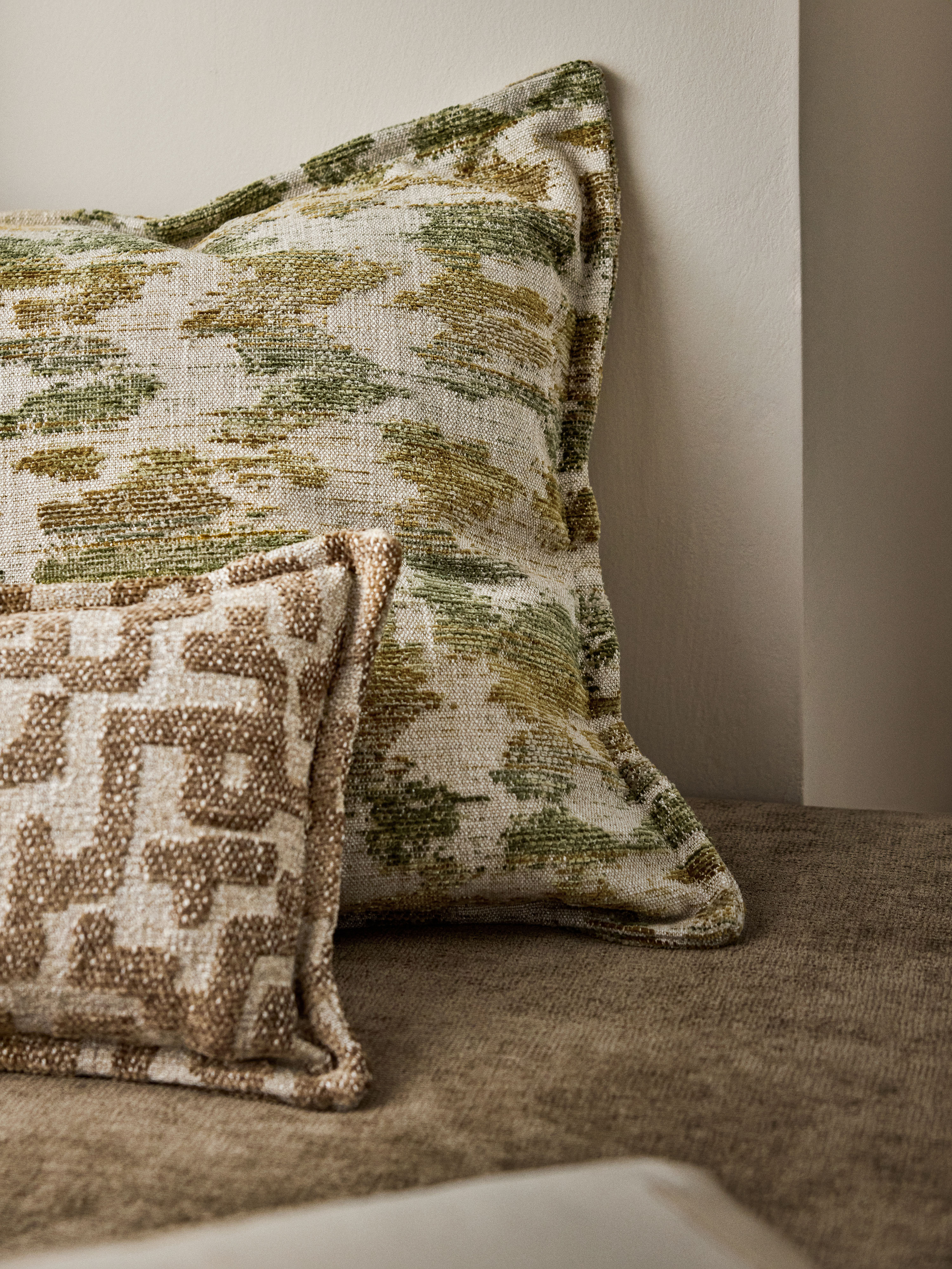 Decoratieve kussenhoes Saveria van viscose