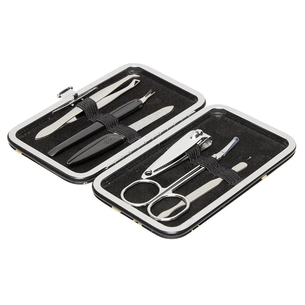 Set manucure 6 pièces Spring fleuri, gris