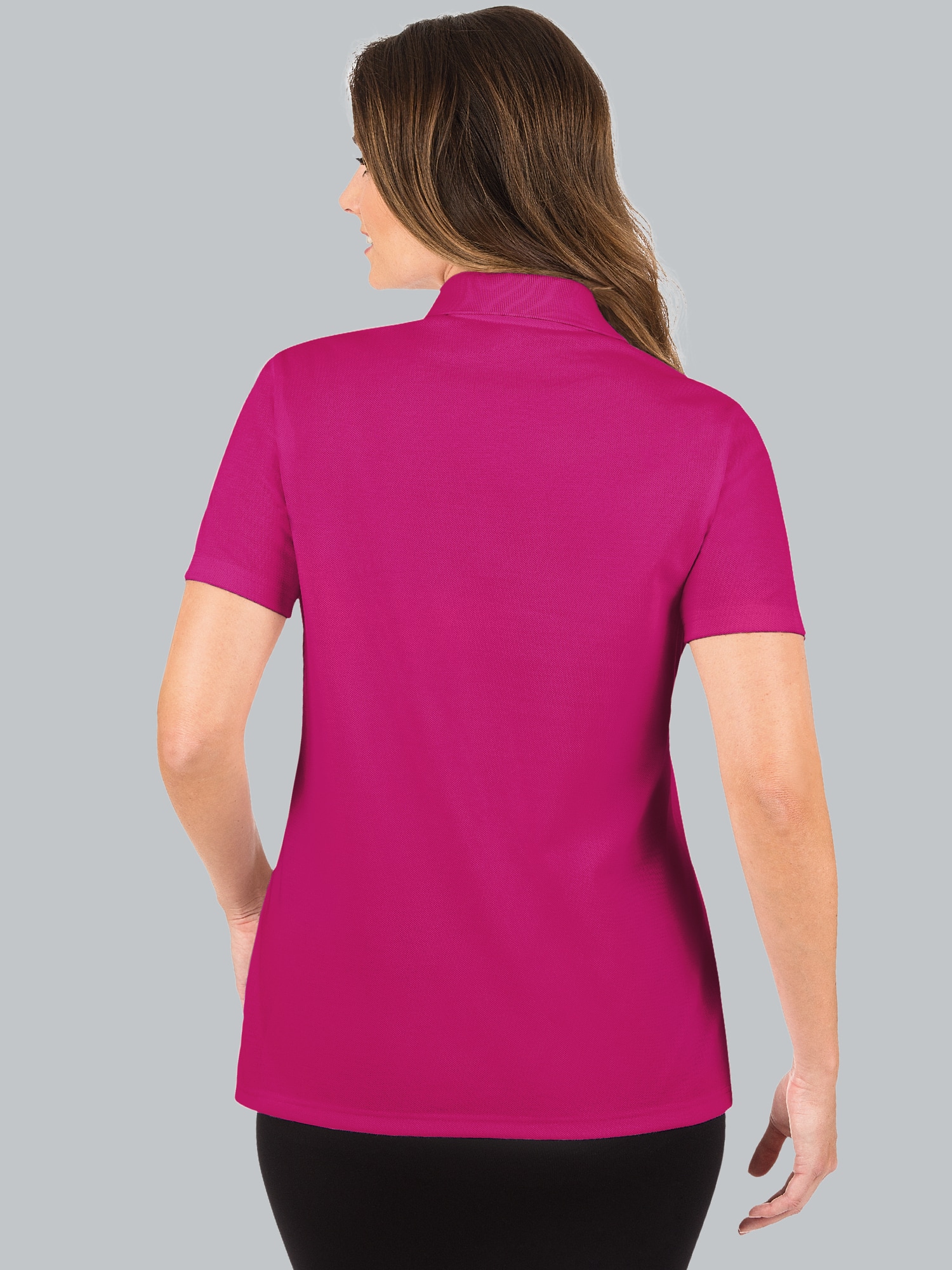 Poloshirt Slim Fit Magenta