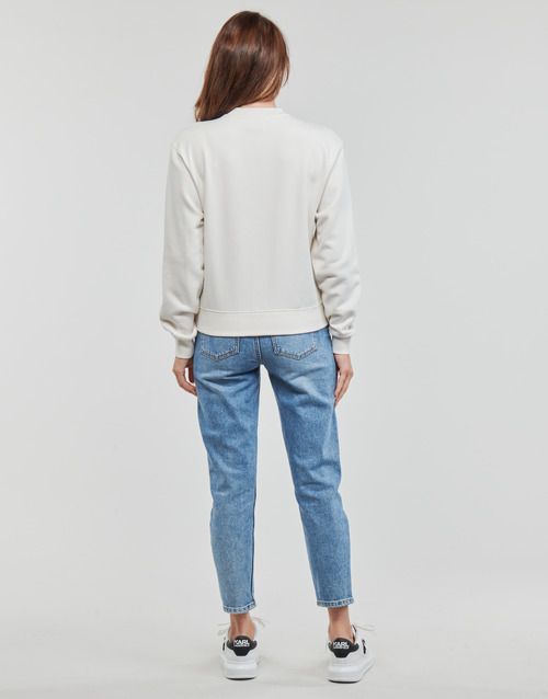 Guess - CN GUESS SHINY SWEATSHIRT - Blanc