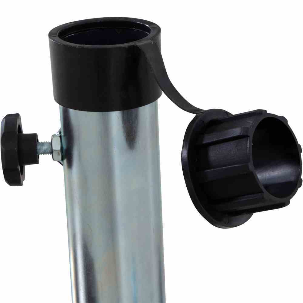 Schirmständer - silber - klappbar