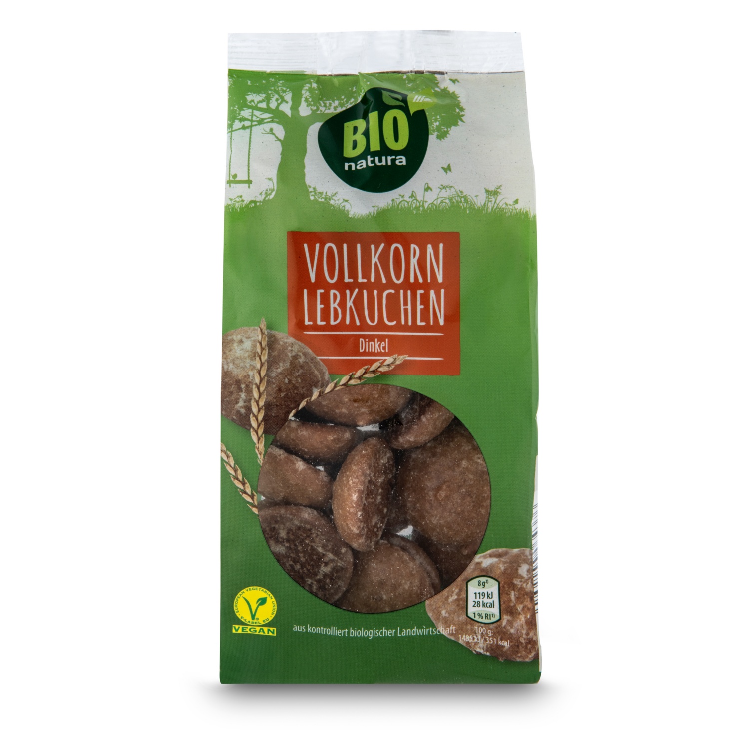 BIO NATURA BIO-Vollkorn-Lebkuchen, Dinkel 175 g