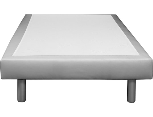 CONCEPT1 - Sommier  90 x 190 Chatel Light 90x190cm Cannes gris clair