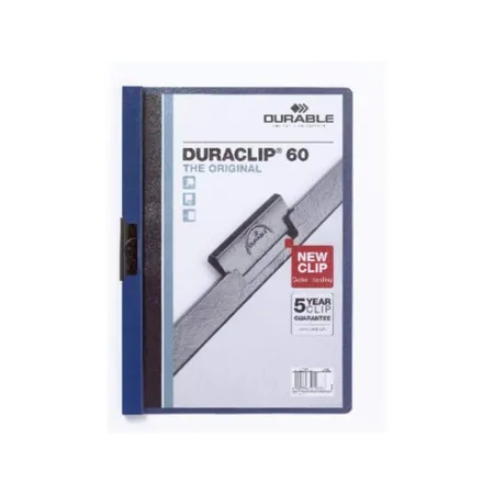 Durable 223807 - Klemm-Mappe DURACLIP, A4, dunkelblau