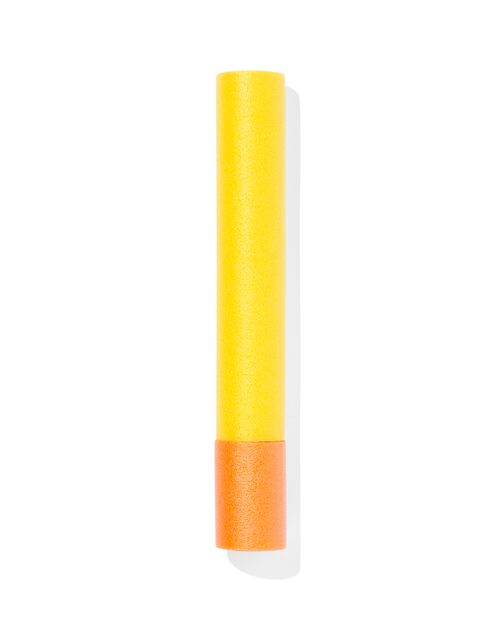 pistolet à eau en mousse 33cm orange/jaune