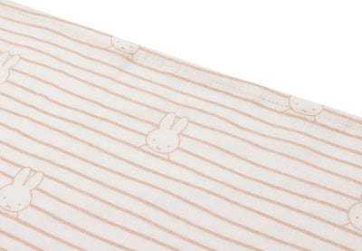 Jollein Musselintepper Miffy 3-Pack, Biscuit