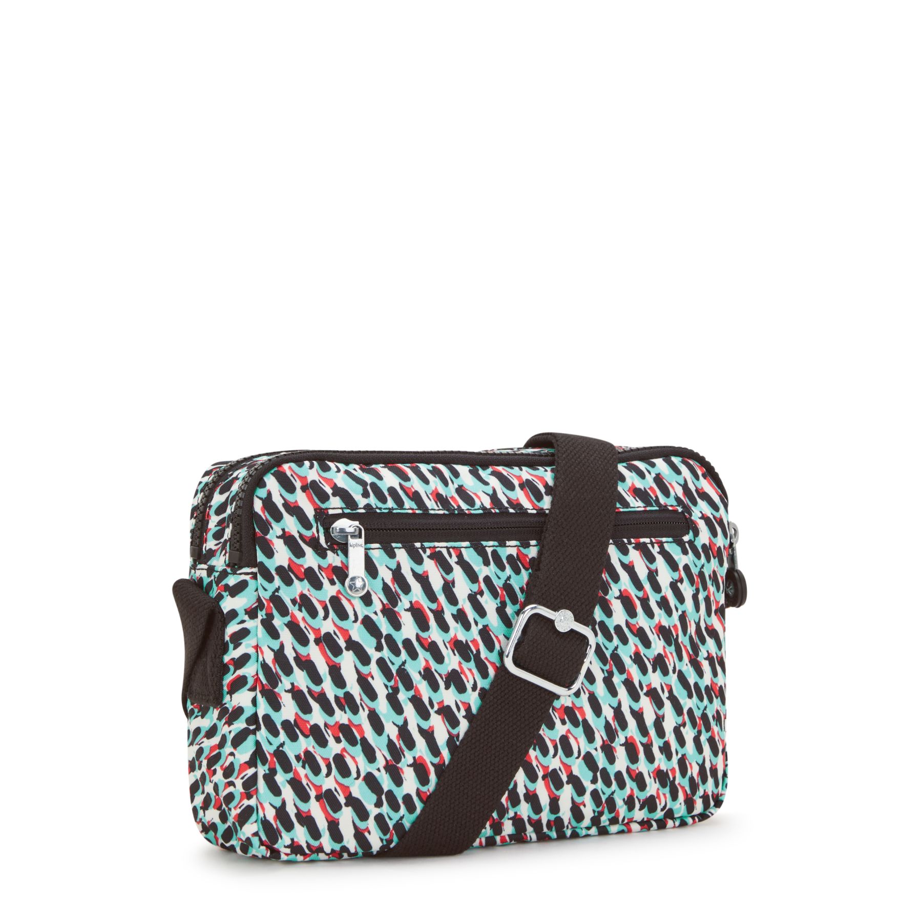 ABANU M Sac à Bandoulière de Taille Moyenne avec Sangle Réglable - Abstract Print