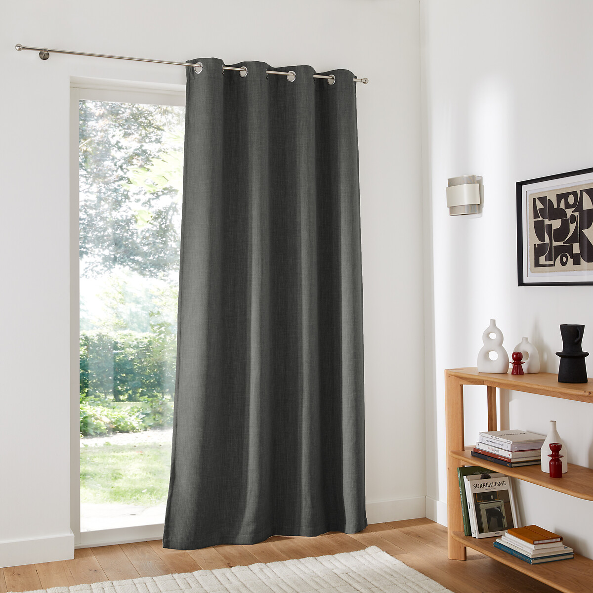 LA REDOUTE INTERIEURS<br>Cortina blackout Exurie com ilhós