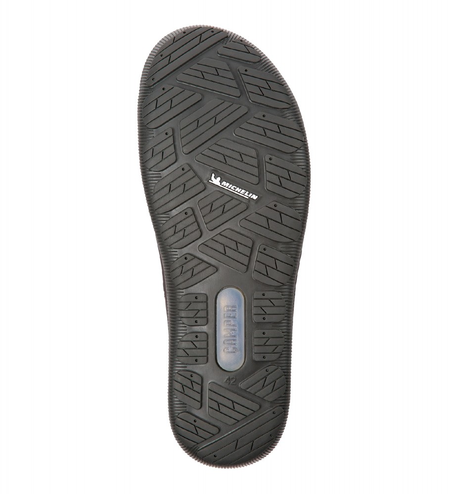 Botas Camper Peu Pista GM em couro preto