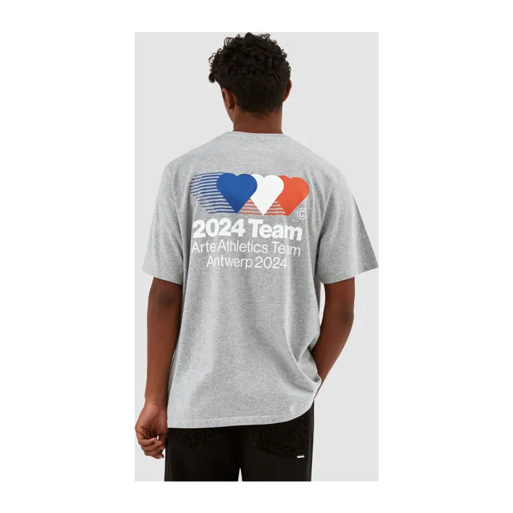 Arte Antwerp T-shirt Heart France | Gris