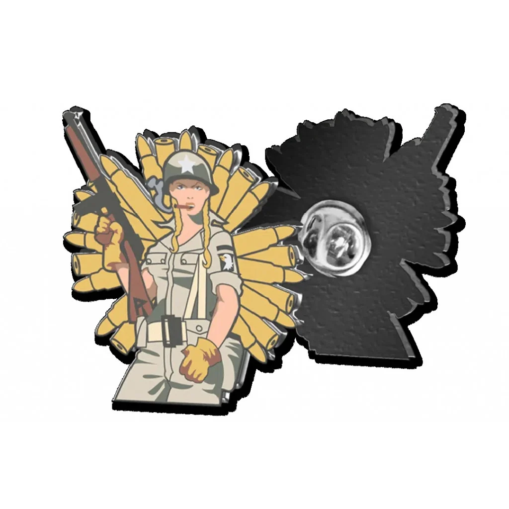 Reichbusters : Broche en émail Sergeant Sally