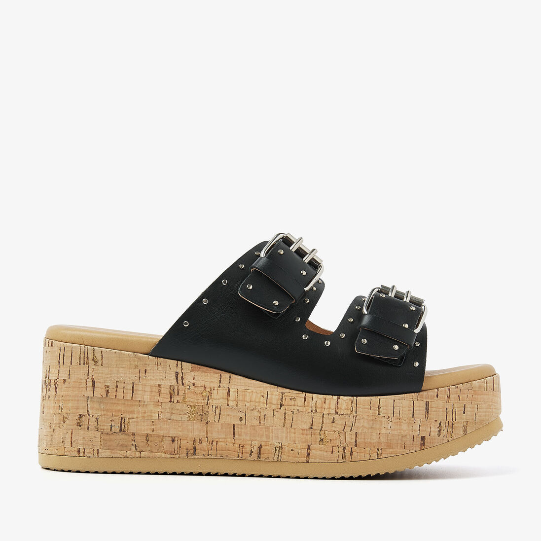 zwarte via vai slippers sissel mira