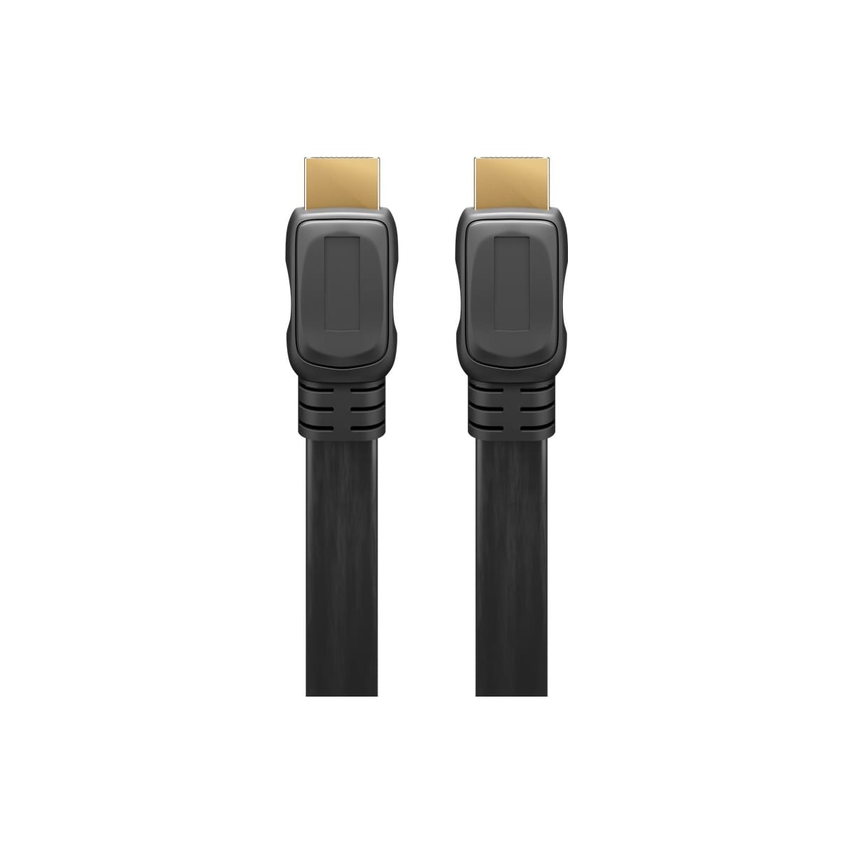 Goobay Høyhastighets HDMI™-slank kabel med Ethernet
