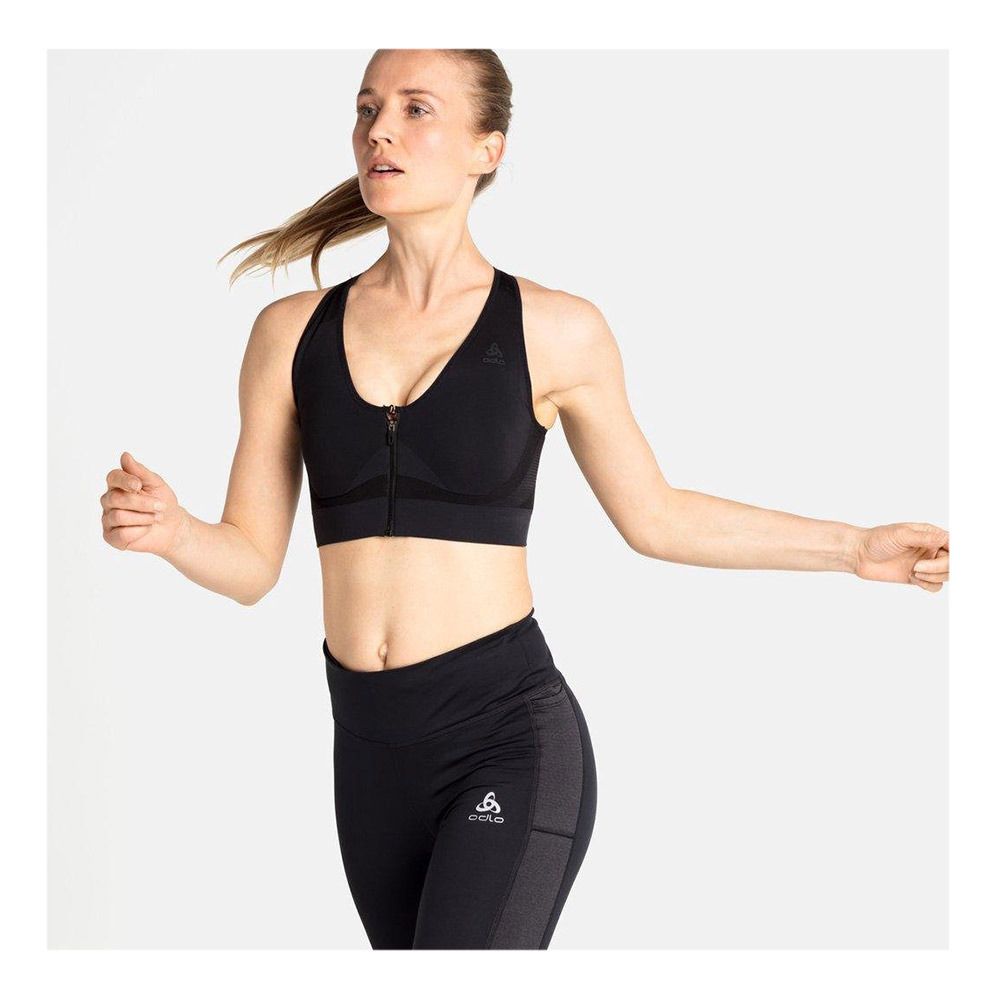 Odlo SEAMLESS HIGH - Brassière Femme black