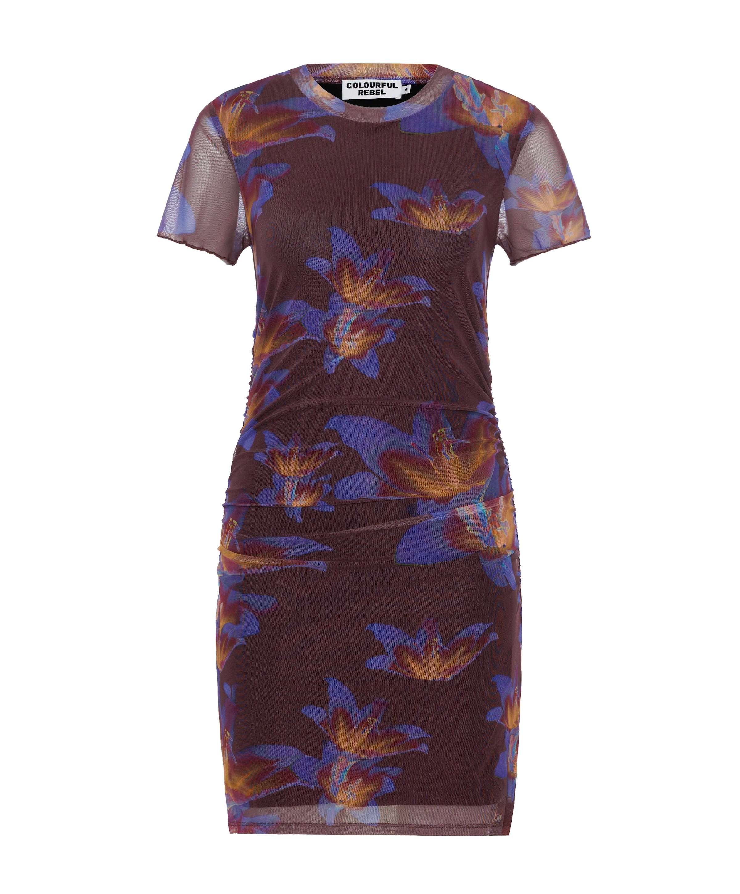 Colourful Rebel Dames jurk paars
