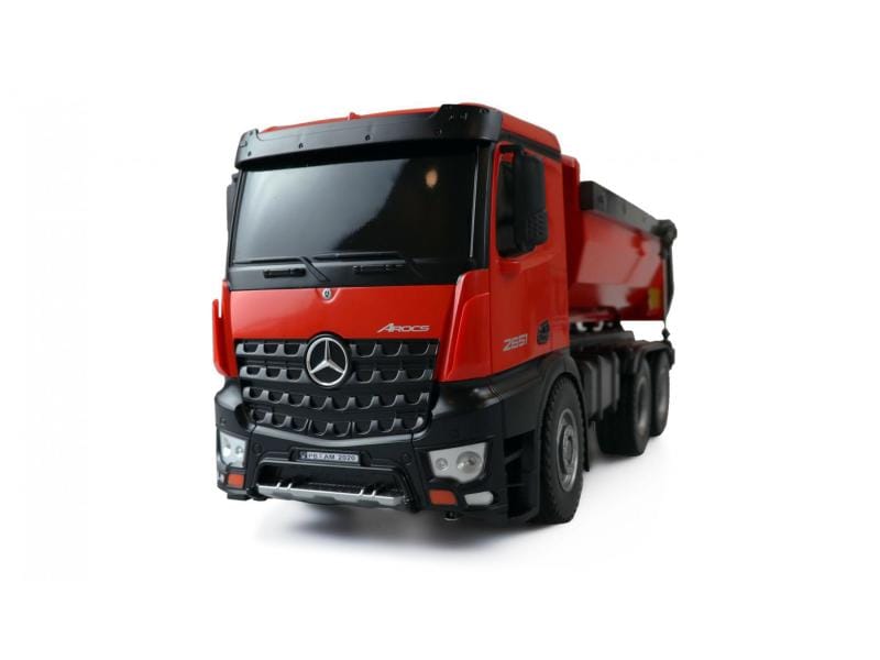 Amewi Lastwagen Mercedes-Benz Arocs 6x4 Rot, RTR, 1:14 Ferngesteuerter Muldenkipper