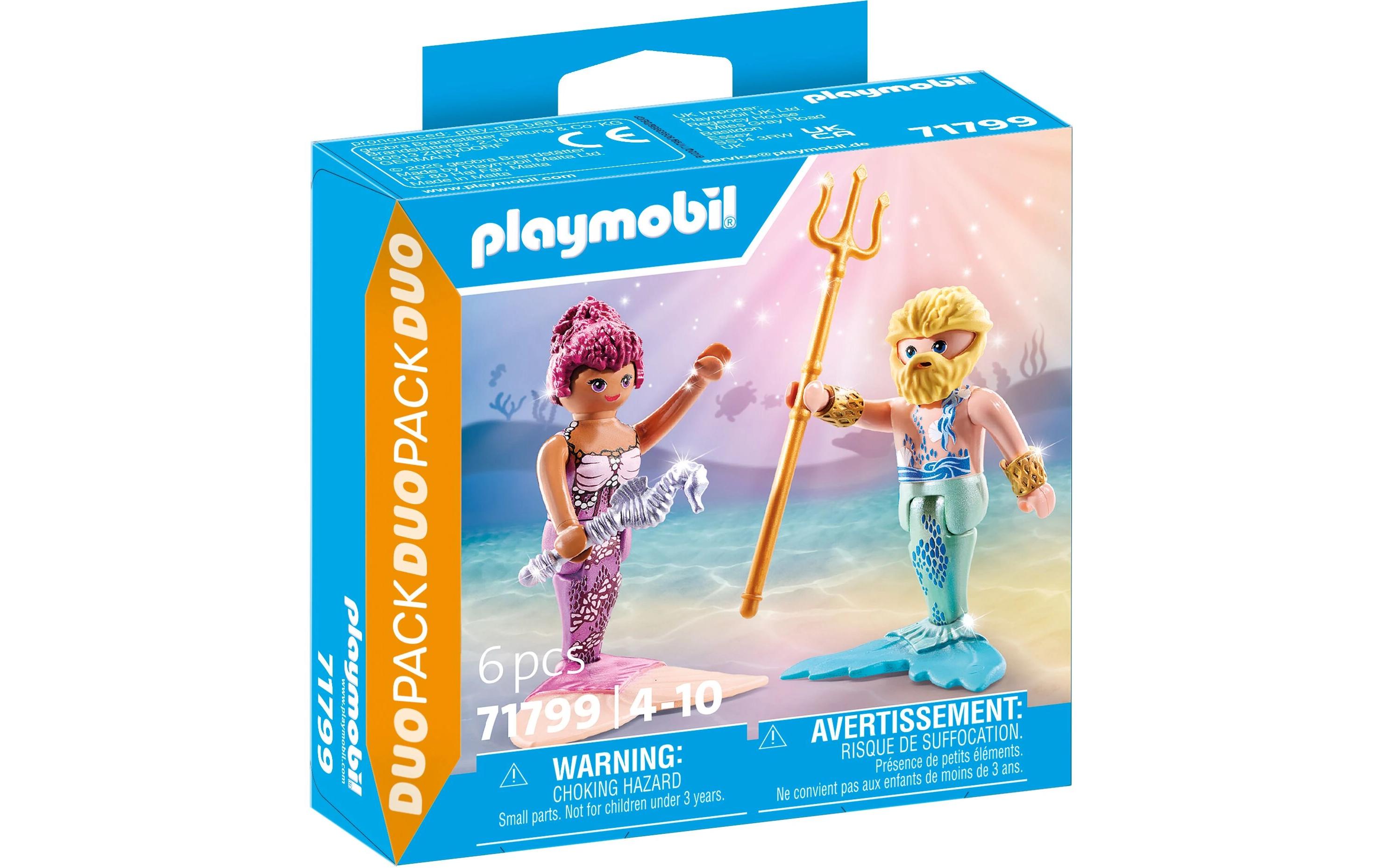 Duo Pack Meerjungfrau und Meermann 71799Spielfiguren-Set