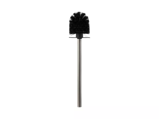 Brosse WC avec support en céramique Gris galet