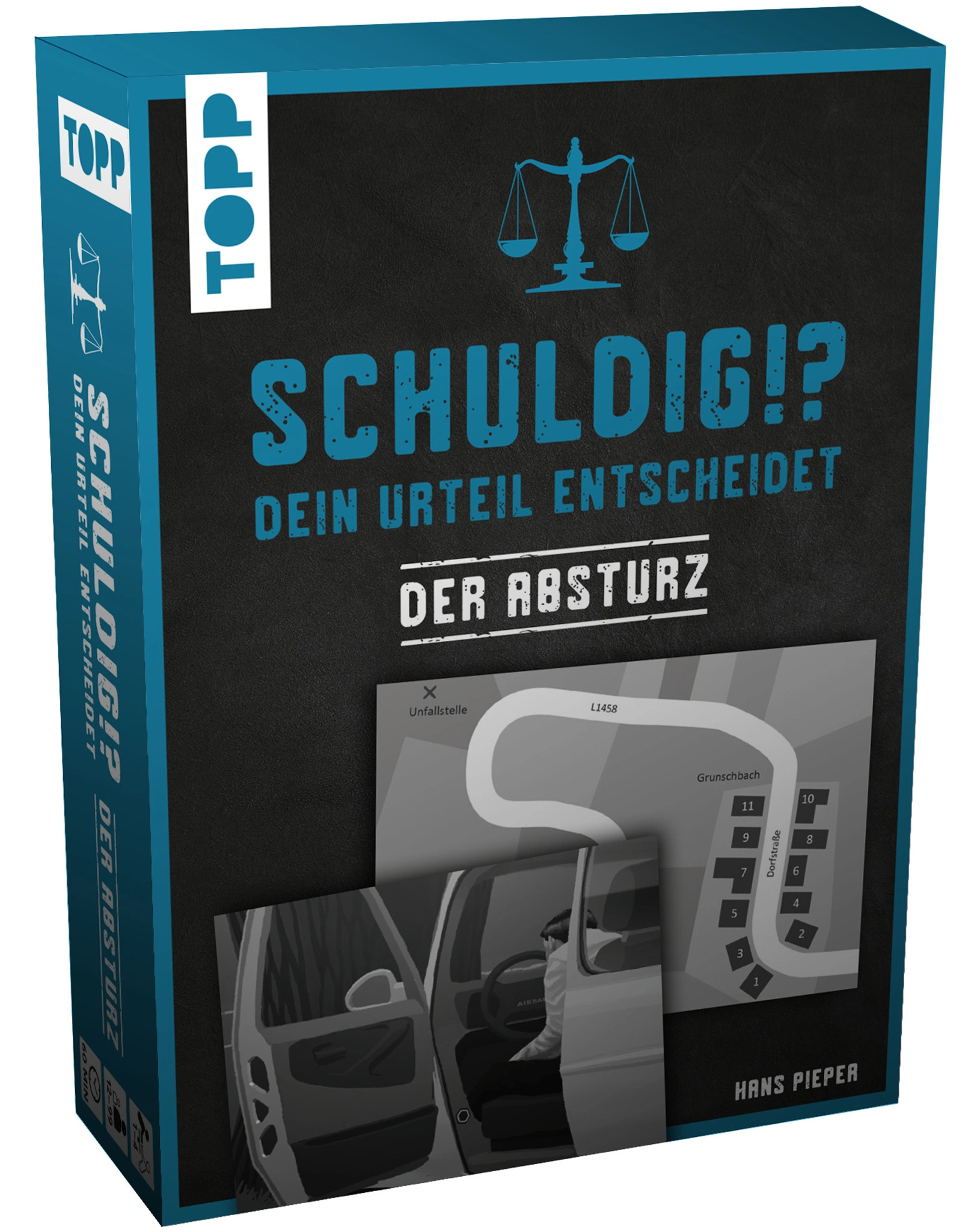 Schuldig?! Dein Urteil entscheidet (Fall 1-3) Display 3 x 4 Ex.