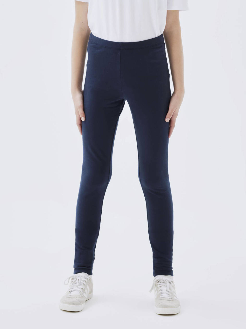 NAME IT legging NKFDAVINA met katoen donkerblauw