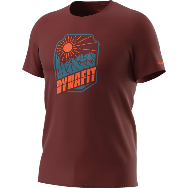 T-shirt DYNAFIT GRAPHIC CO M S/S TEE SYRAH/BA