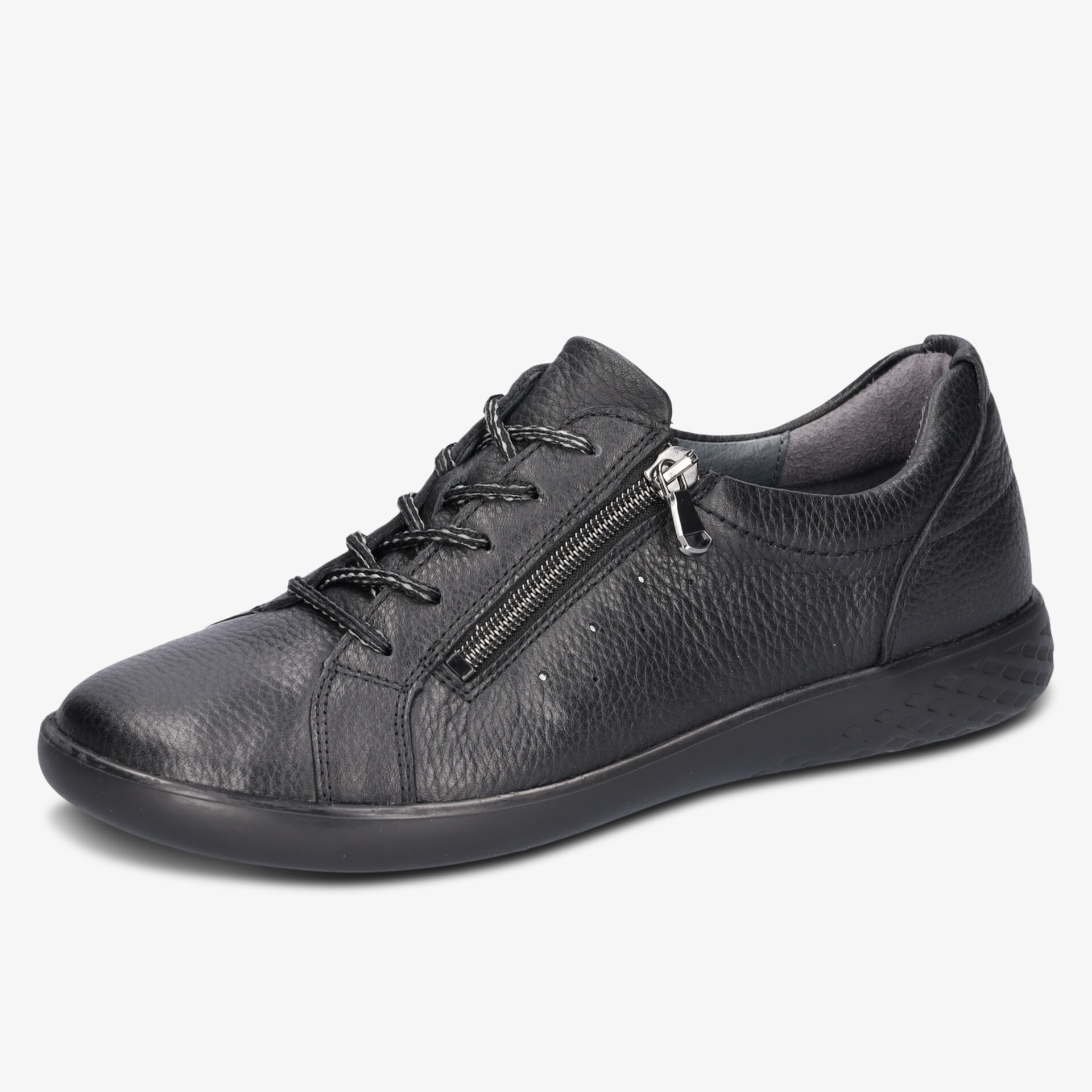 waldläufer Damen Halbschuhe schwarz