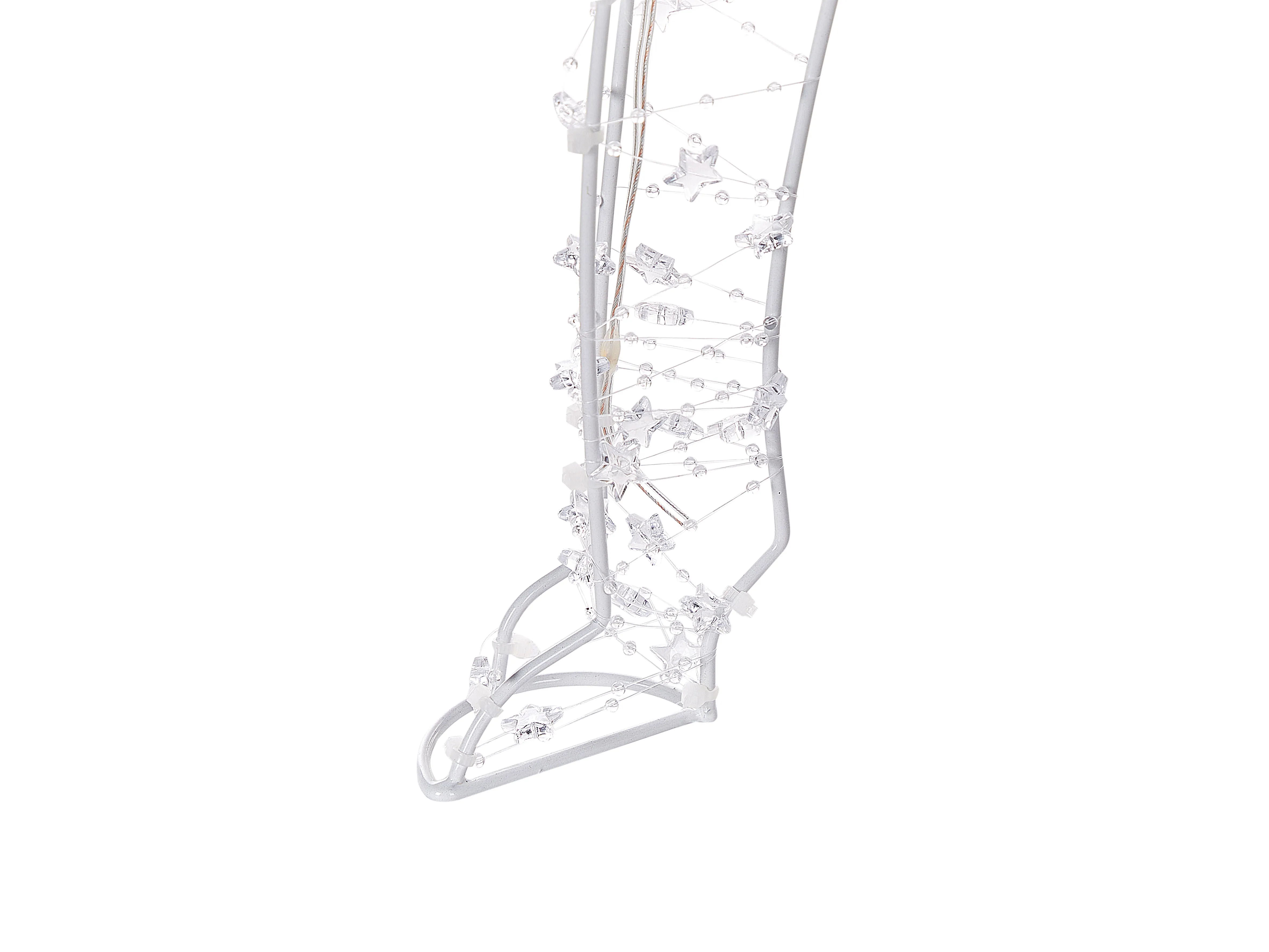 Buitendecoratie LED HAFNIR Hert 92 cm Zilver