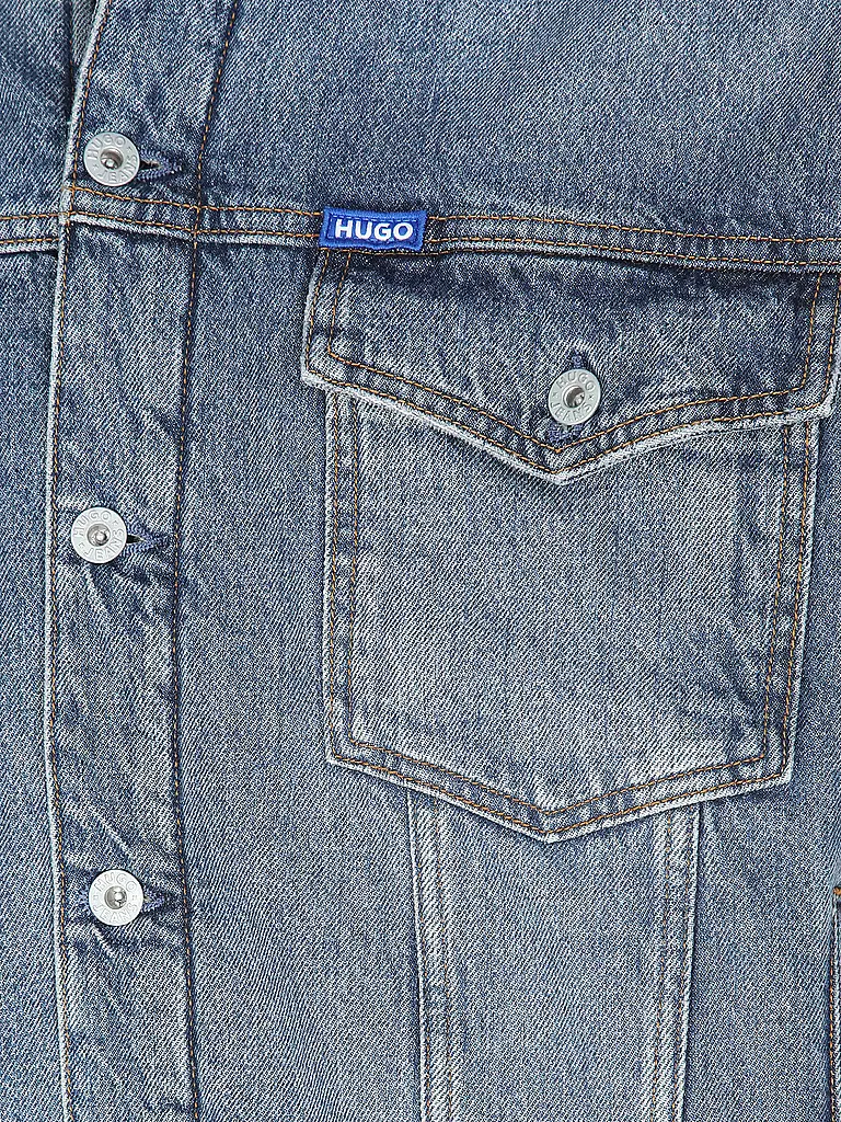 HUGO Jeansjacke DEX blau