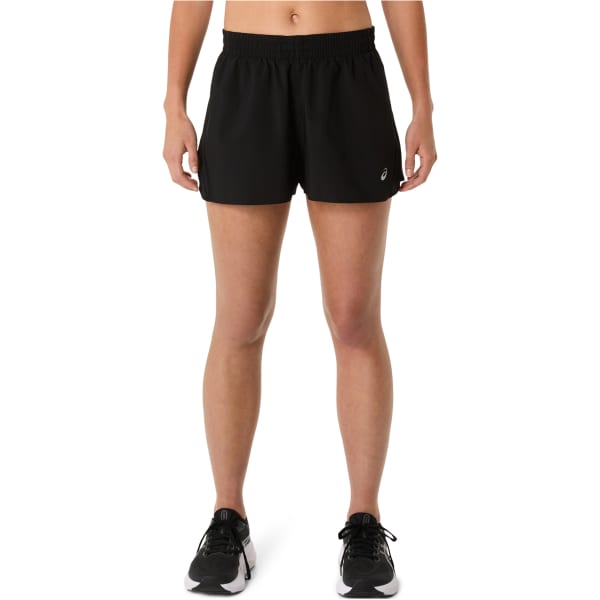 Short running ASICS CORE SPLIT SHORT W PERFORMANCE BLACK