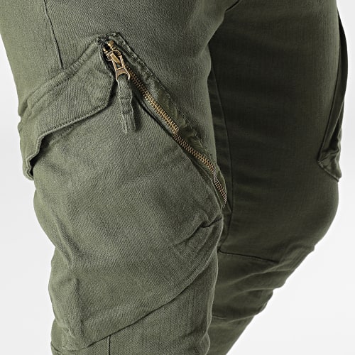 Pantalon Cargo Vert Kaki