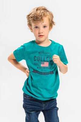Luca & Lola Tore T-Skjorte 2-pack, Green/Navy