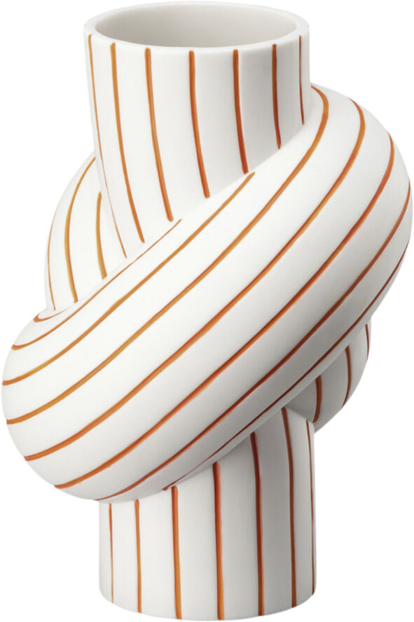 Rosenthal Vase 12cm, Mango, Node Stripes Hvid